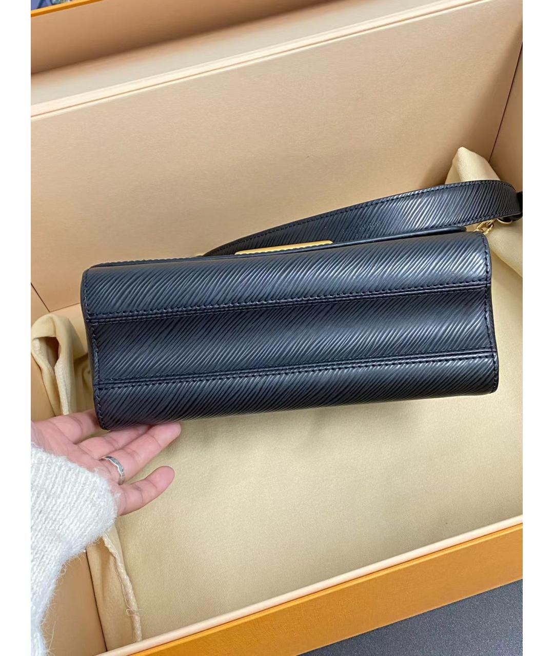 LOUIS VUITTON Черная сумка через плечо, фото 5