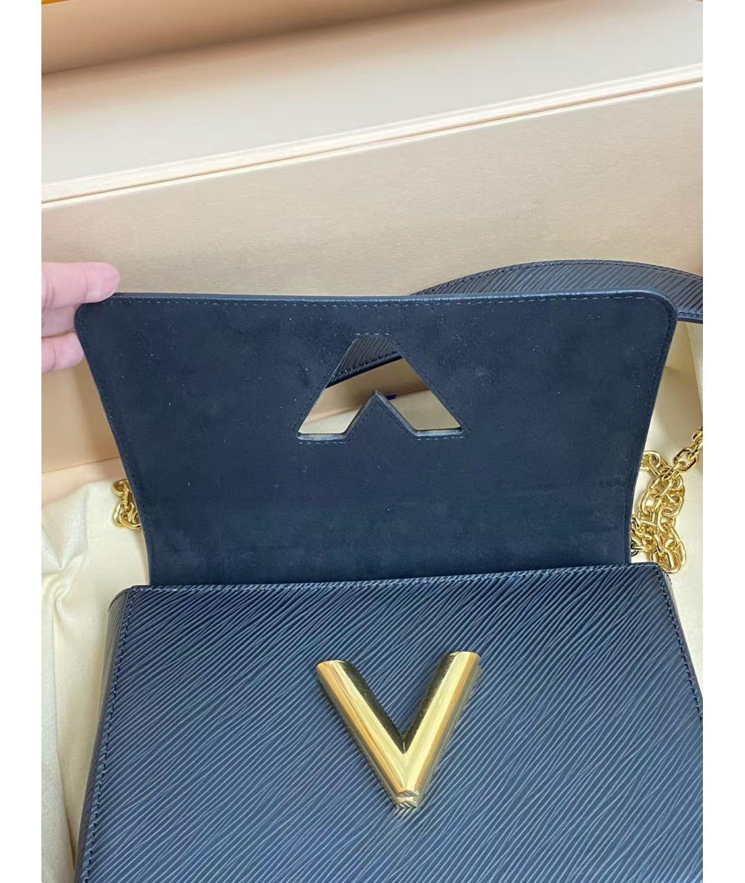 LOUIS VUITTON Черная сумка через плечо, фото 6