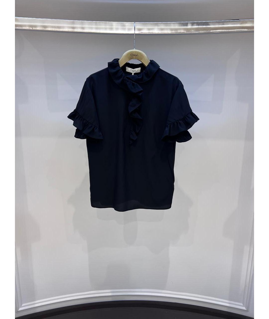 CHLOE Черная блузы, фото 2