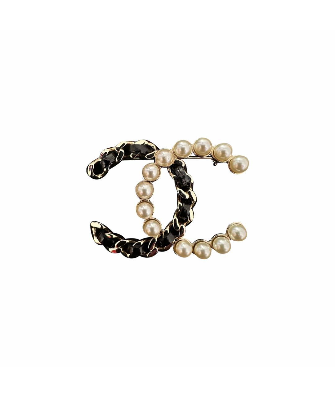 CHANEL Металлическая булавка / брошь, фото 1