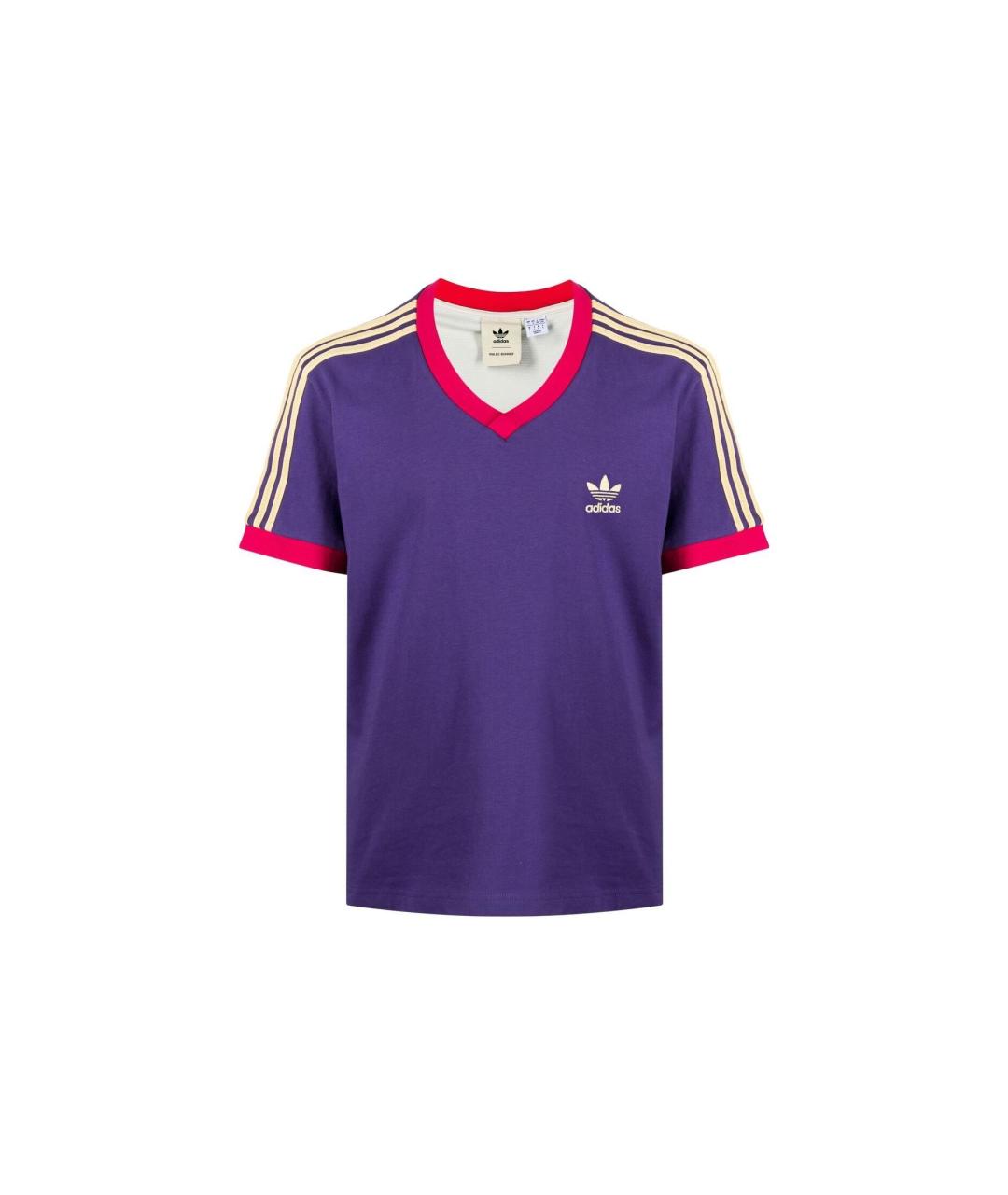 ADIDAS Фиолетовая футболка, фото 5