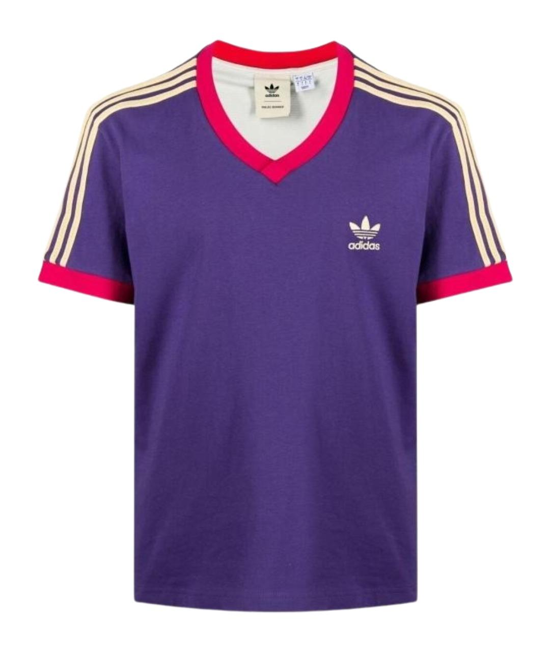 ADIDAS Фиолетовая футболка, фото 1