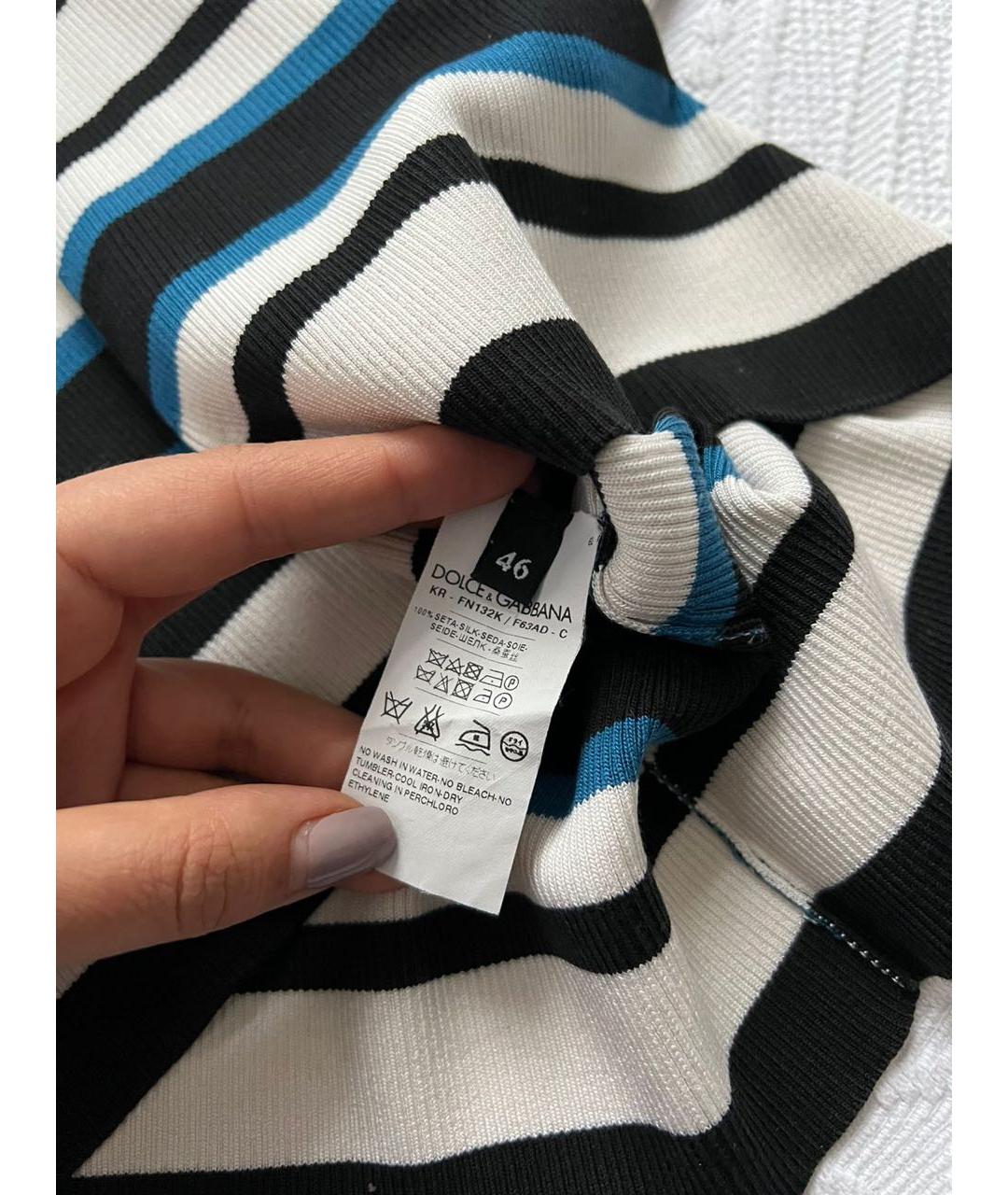 DOLCE&GABBANA Шелковый джемпер / свитер, фото 4