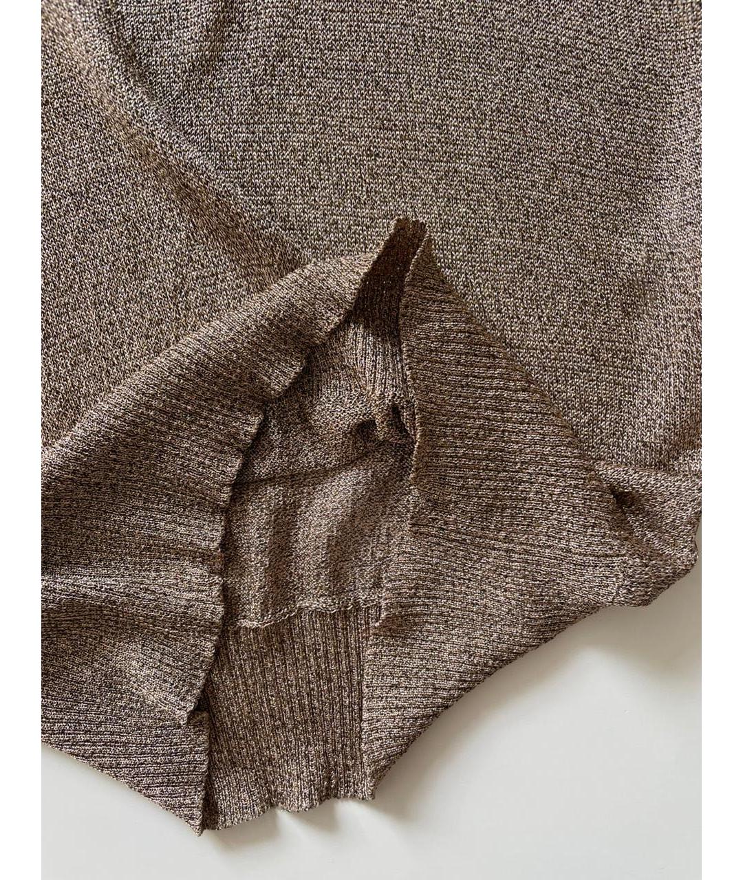 DOLCE&GABBANA Коричневая футболка, фото 4