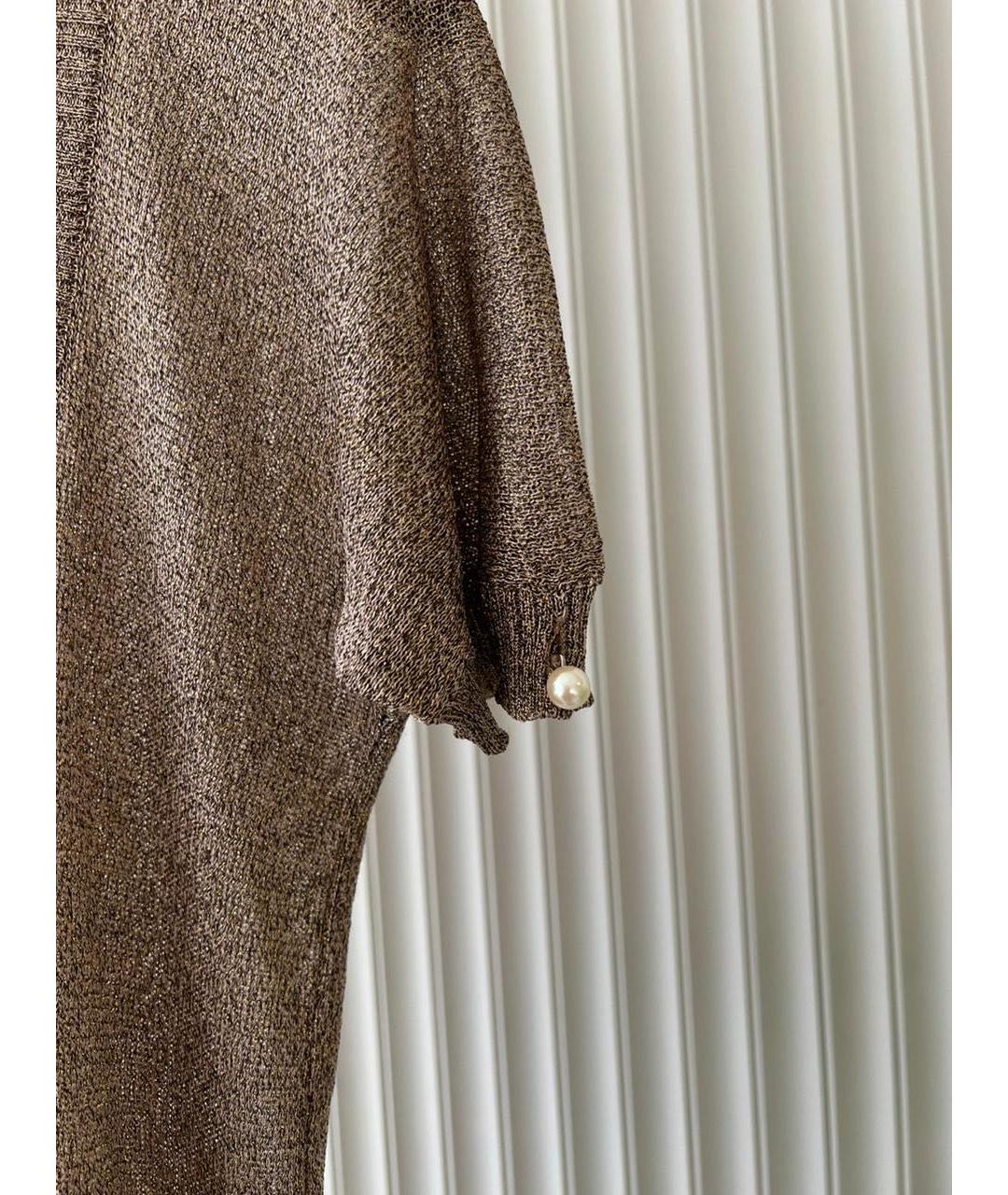 DOLCE&GABBANA Коричневая футболка, фото 5