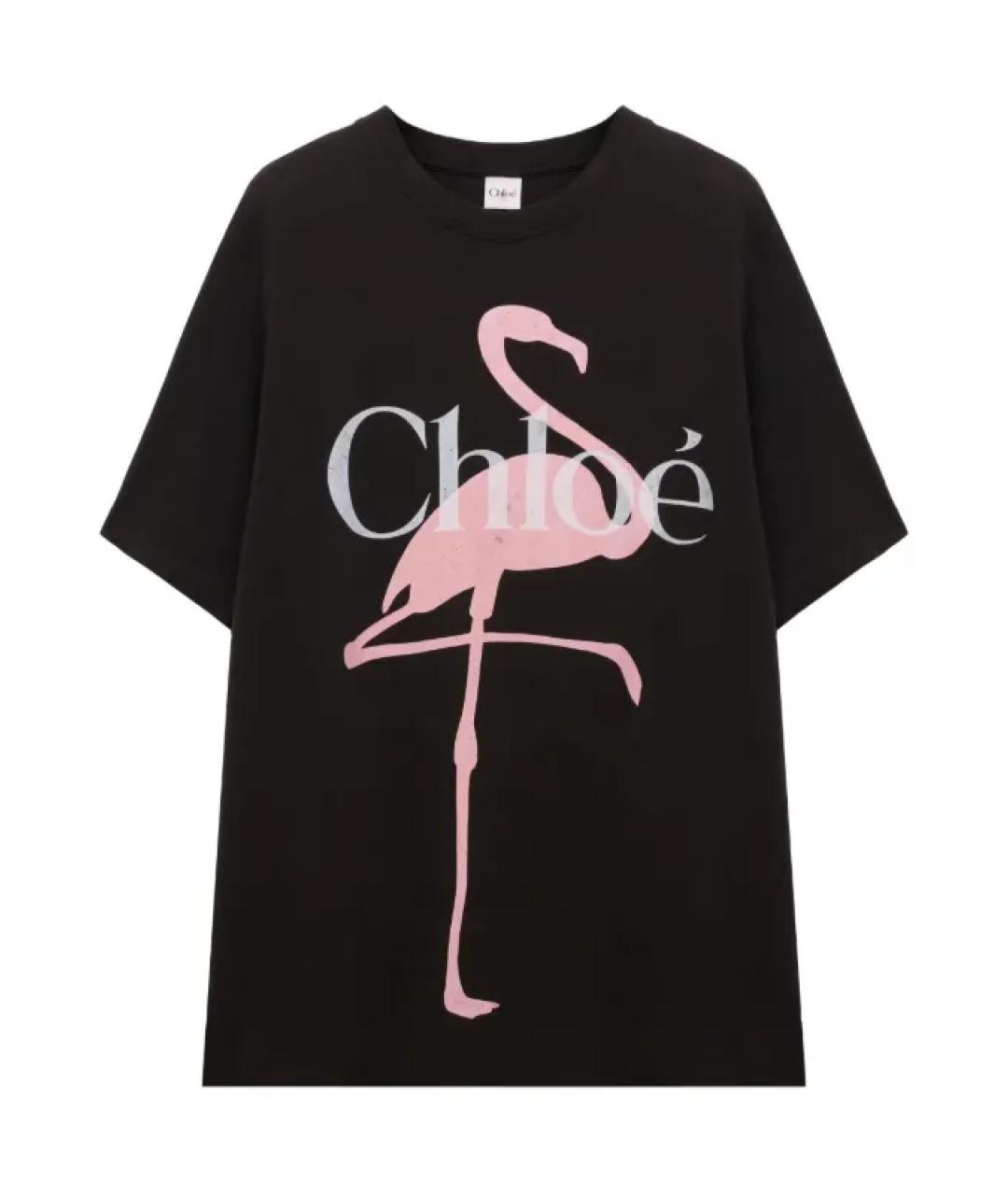 CHLOE Черная футболка, фото 1