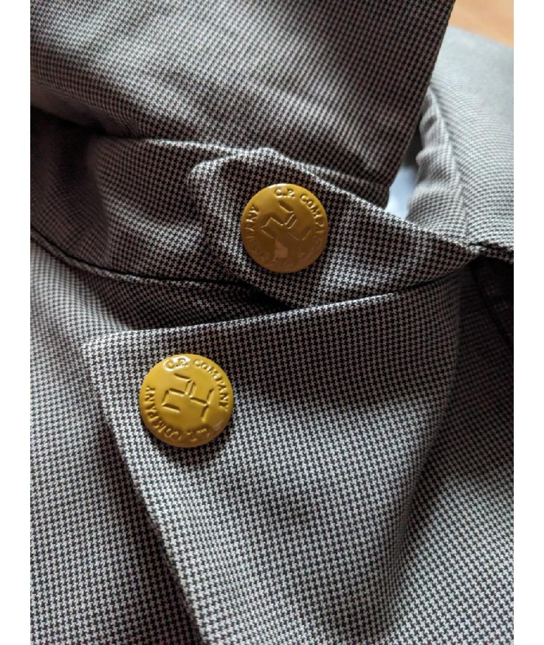 CP COMPANY Серый полиамидовый тренч / плащ, фото 6