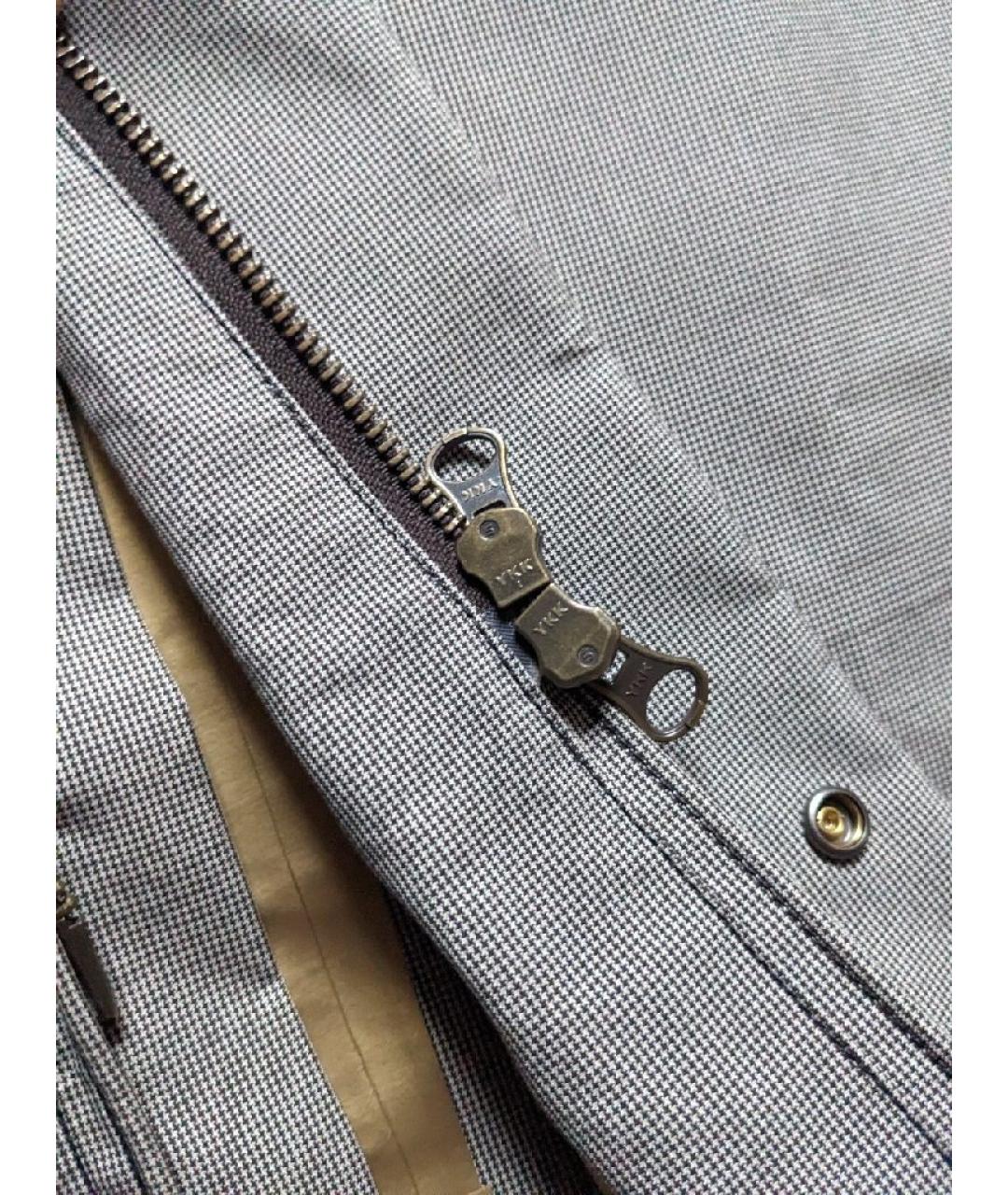 CP COMPANY Серый полиамидовый тренч / плащ, фото 7