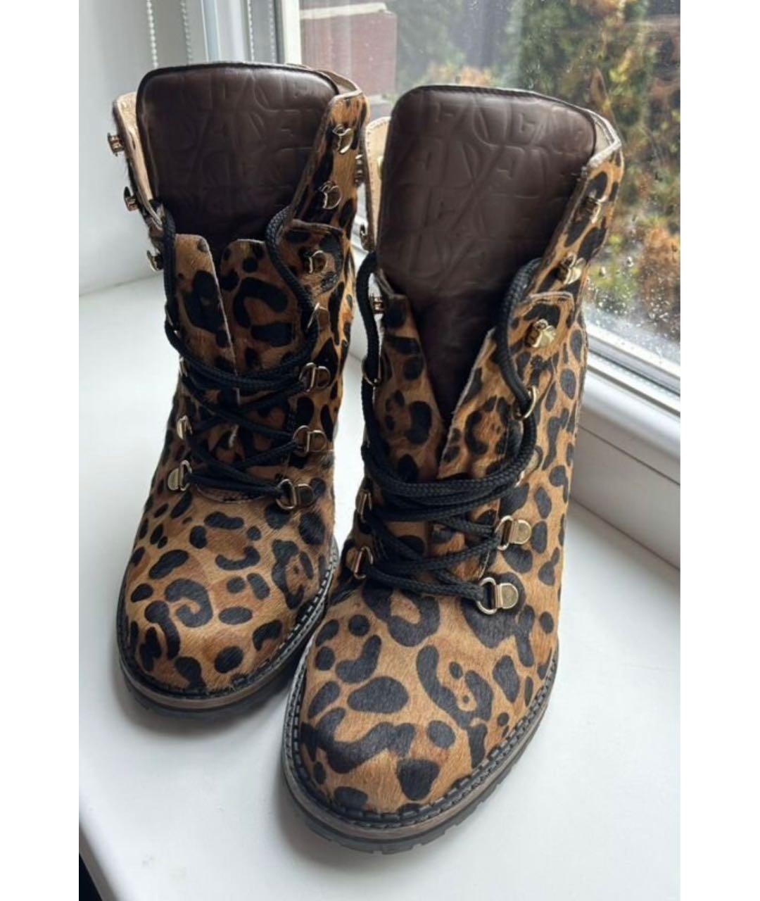 DIANE VON FURSTENBERG Кожаные кроссовки, фото 2