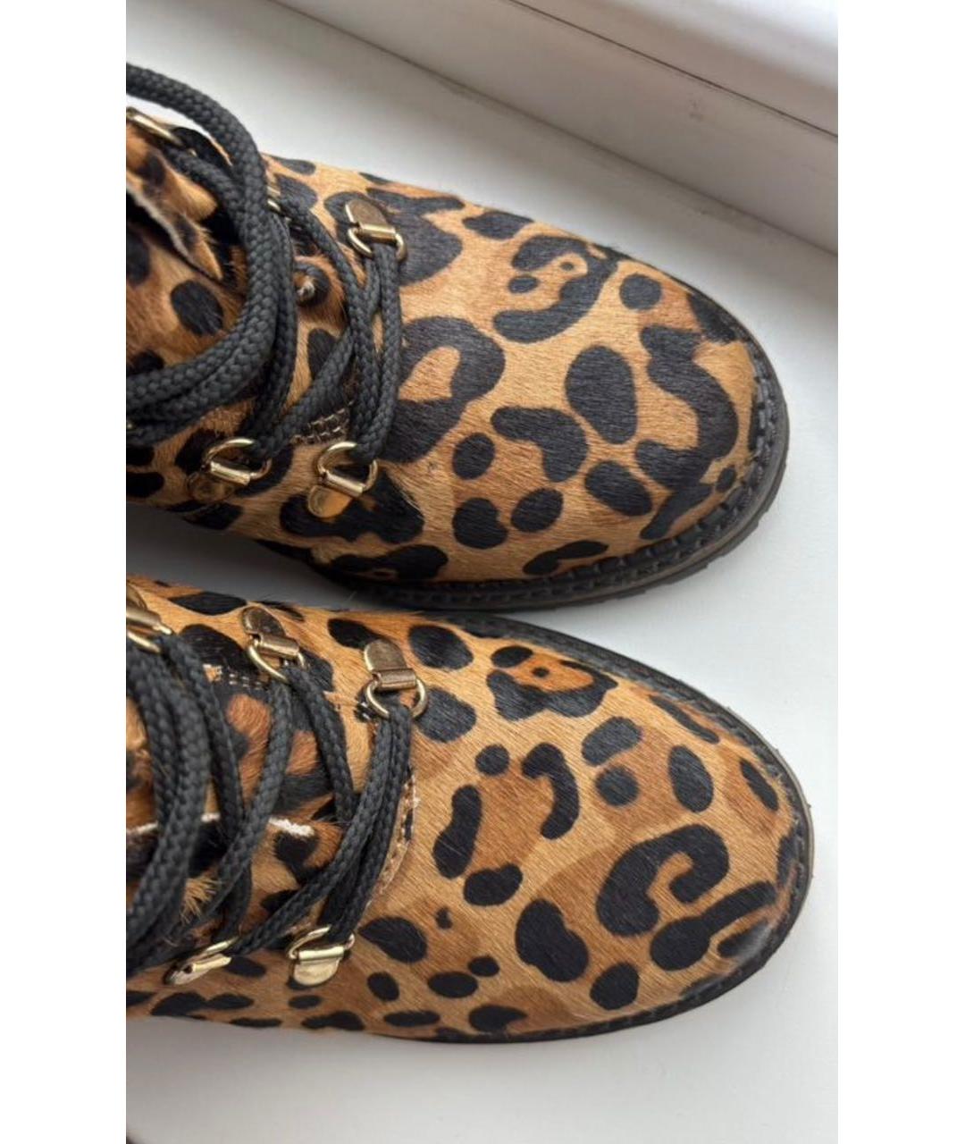 DIANE VON FURSTENBERG Кожаные кроссовки, фото 7