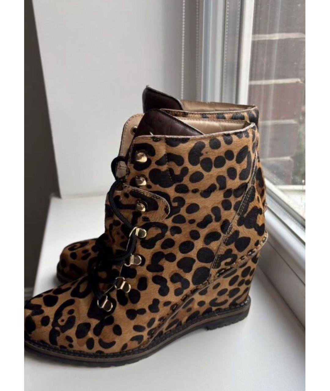 DIANE VON FURSTENBERG Кожаные кроссовки, фото 9