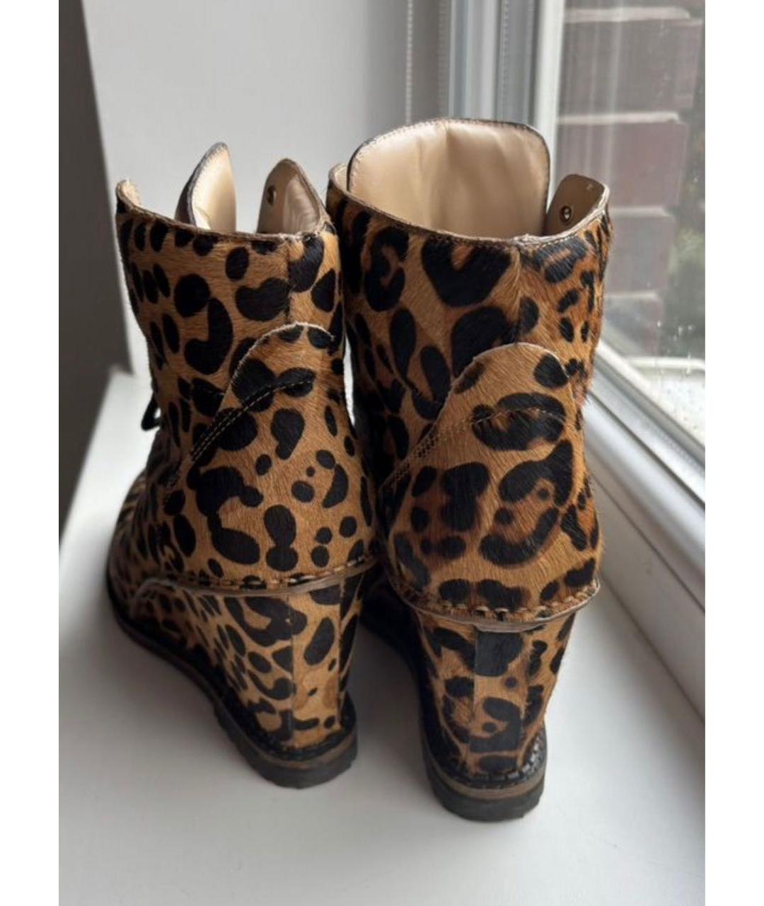 DIANE VON FURSTENBERG Кожаные кроссовки, фото 4