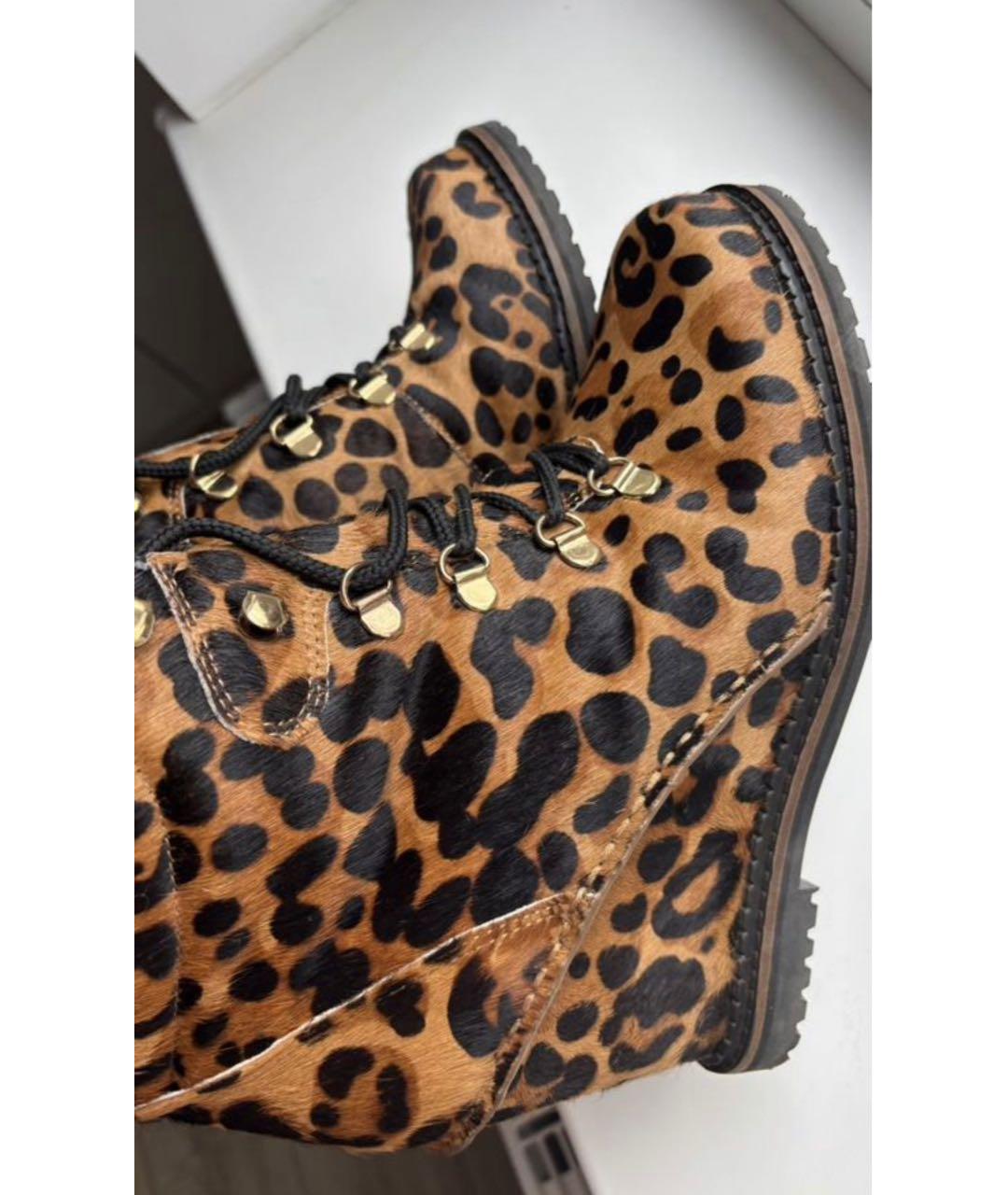 DIANE VON FURSTENBERG Кожаные кроссовки, фото 5