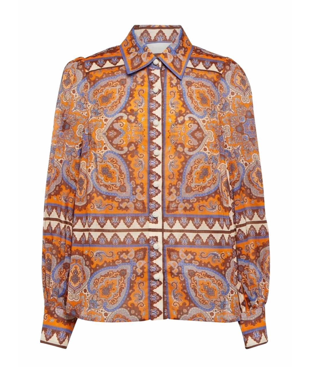 ZIMMERMANN Мульти хлопковая блузы, фото 1