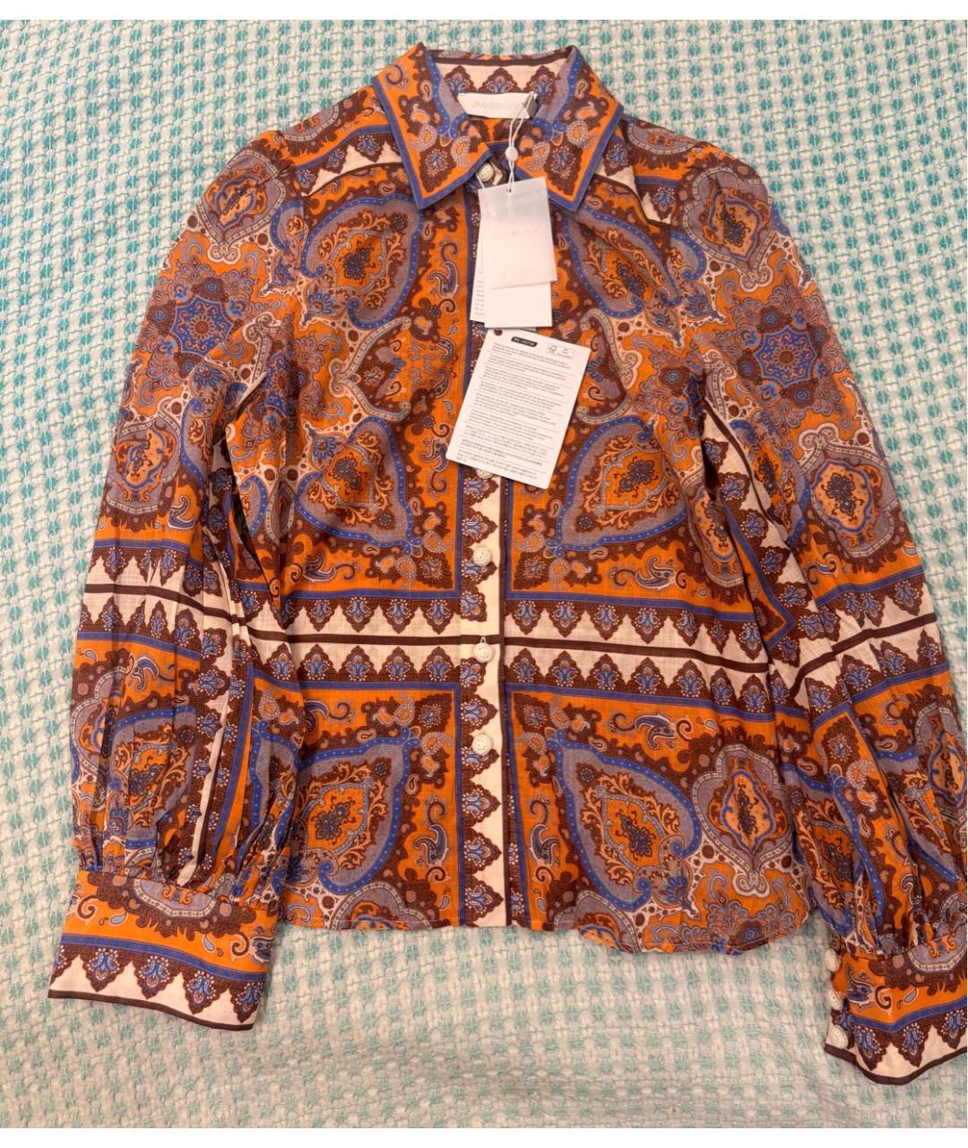 ZIMMERMANN Мульти хлопковая блузы, фото 2