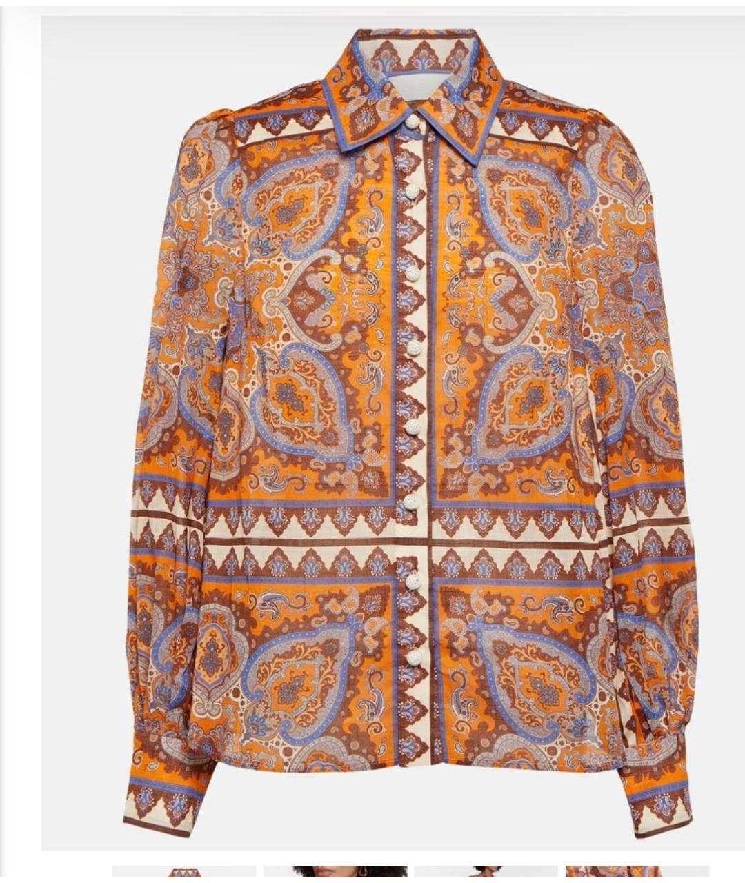 ZIMMERMANN Мульти хлопковая блузы, фото 9