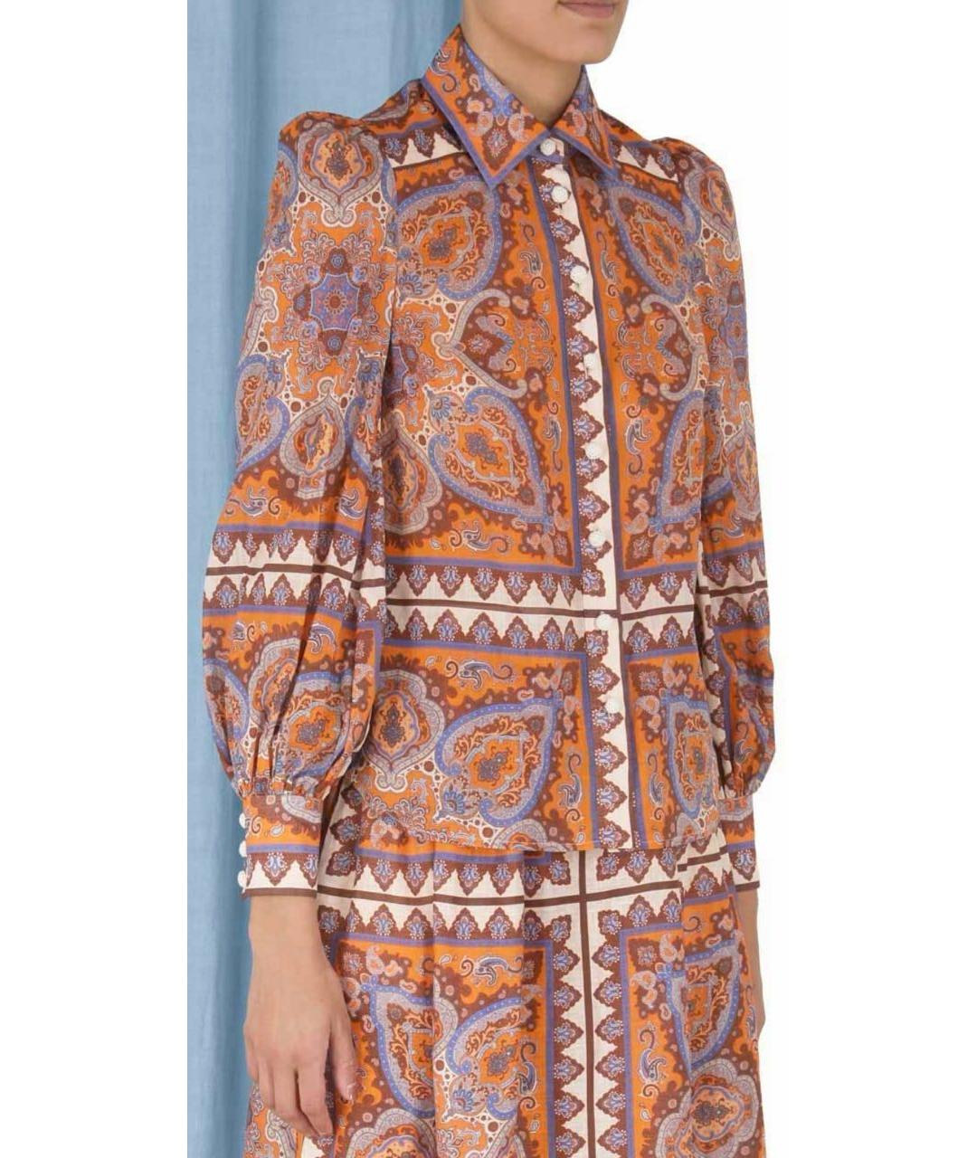 ZIMMERMANN Мульти хлопковая блузы, фото 8