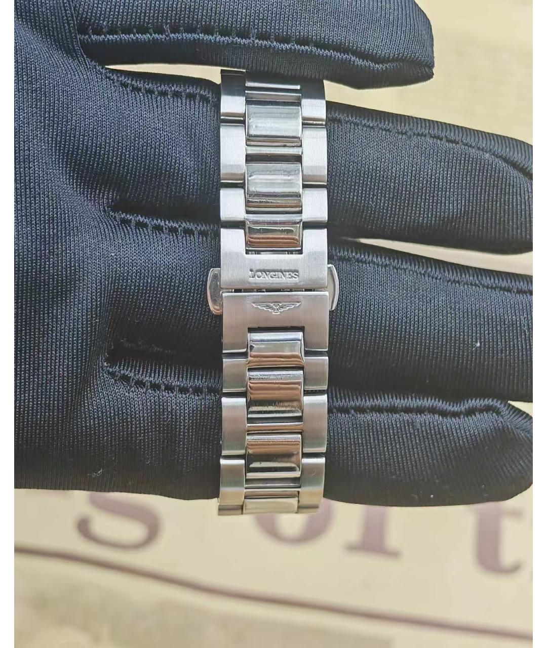 LONGINES Серебряные часы, фото 3