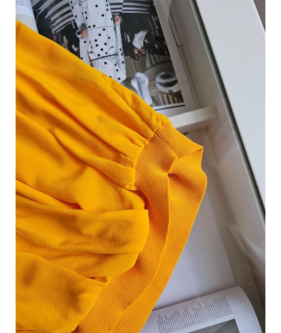 HERMES Желтая блузы, фото 5