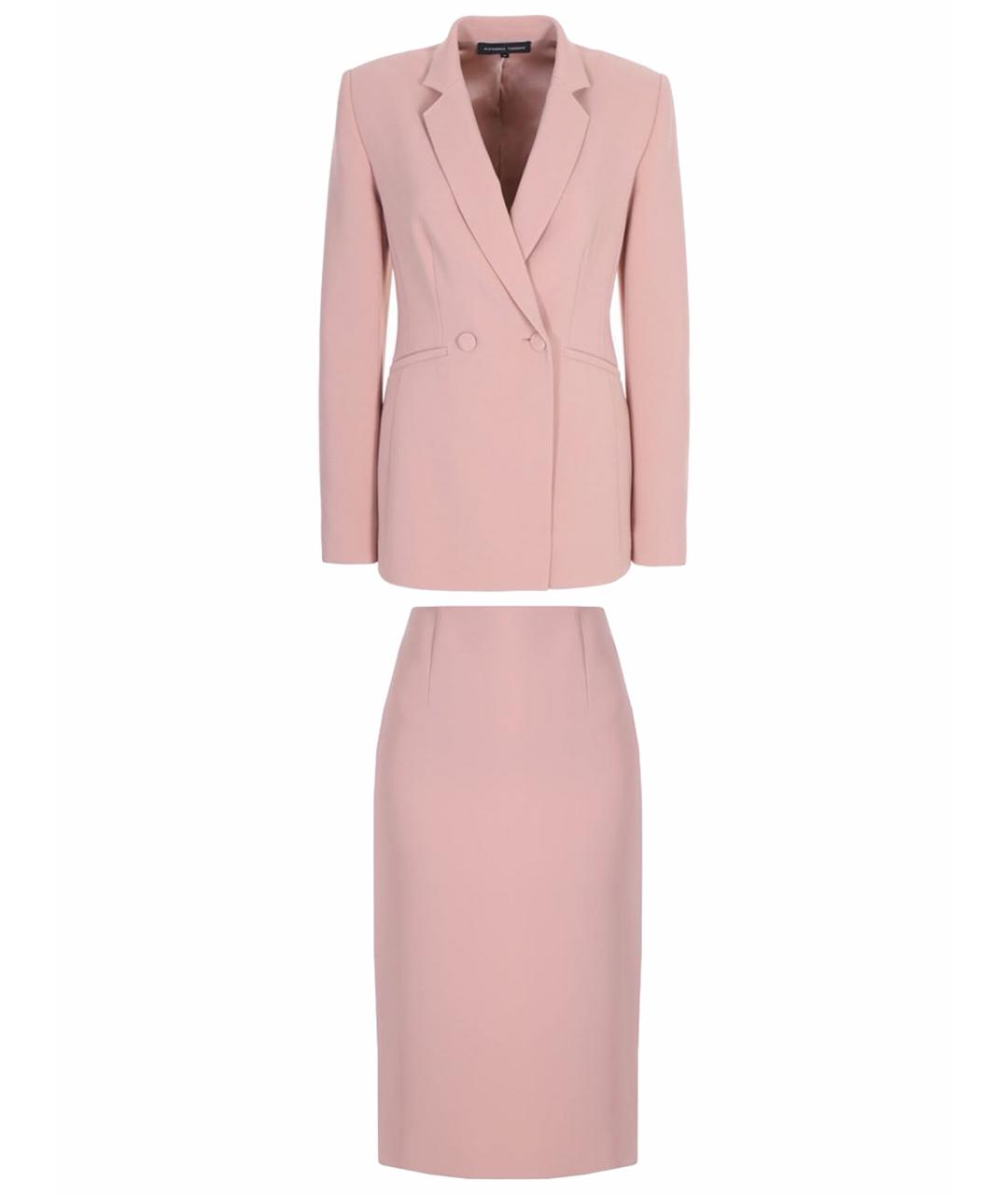 ALEXANDER TEREKHOV Розовый полиэстеровый костюм с юбками, фото 1