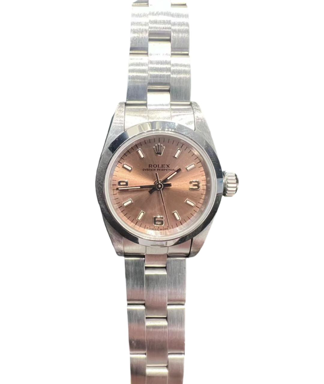 ROLEX Серебряные часы, фото 5