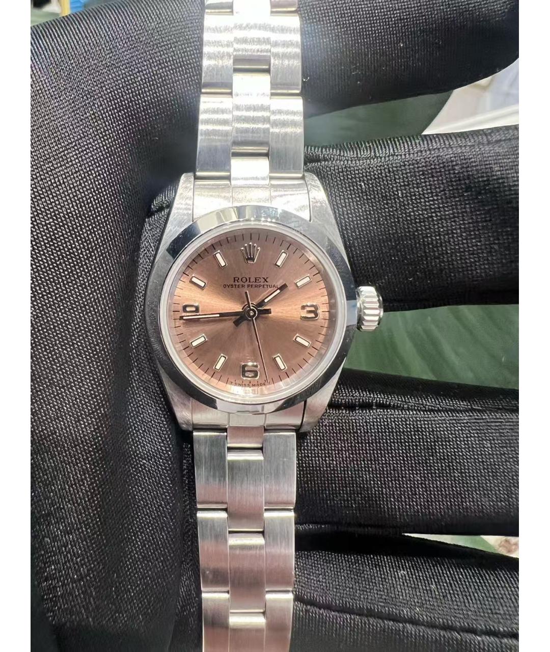 ROLEX Серебряные часы, фото 2