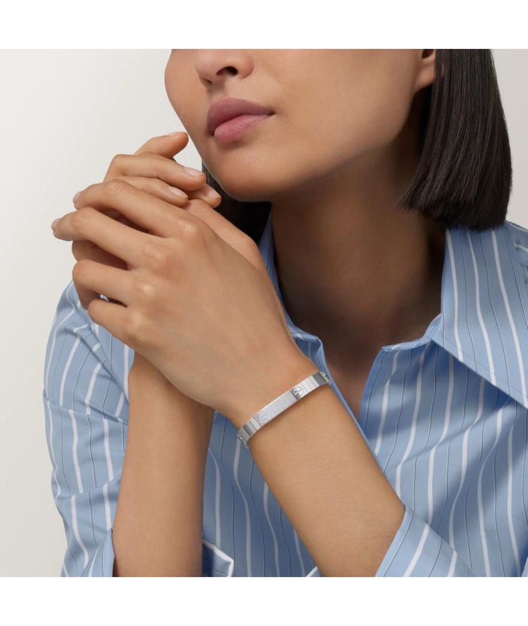 CARTIER Белый браслет из белого золота, фото 3
