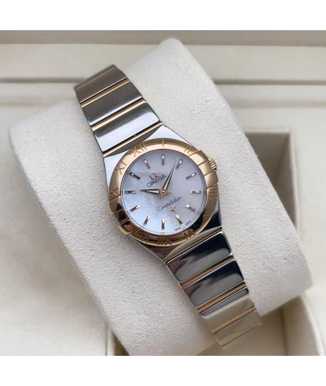 OMEGA Серебряные часы, фото 4