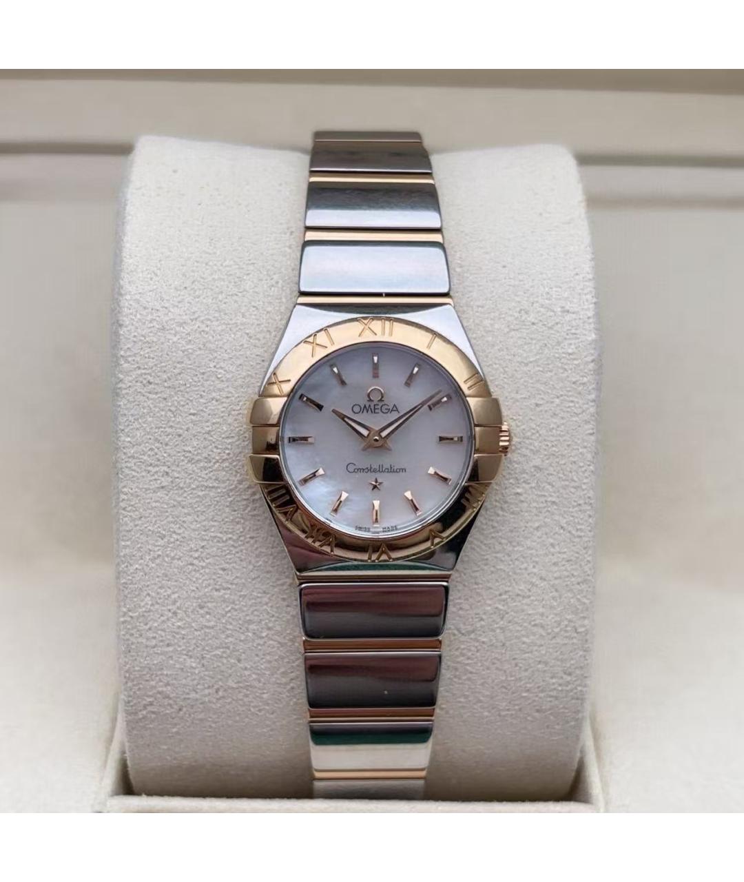 OMEGA Серебряные часы, фото 3
