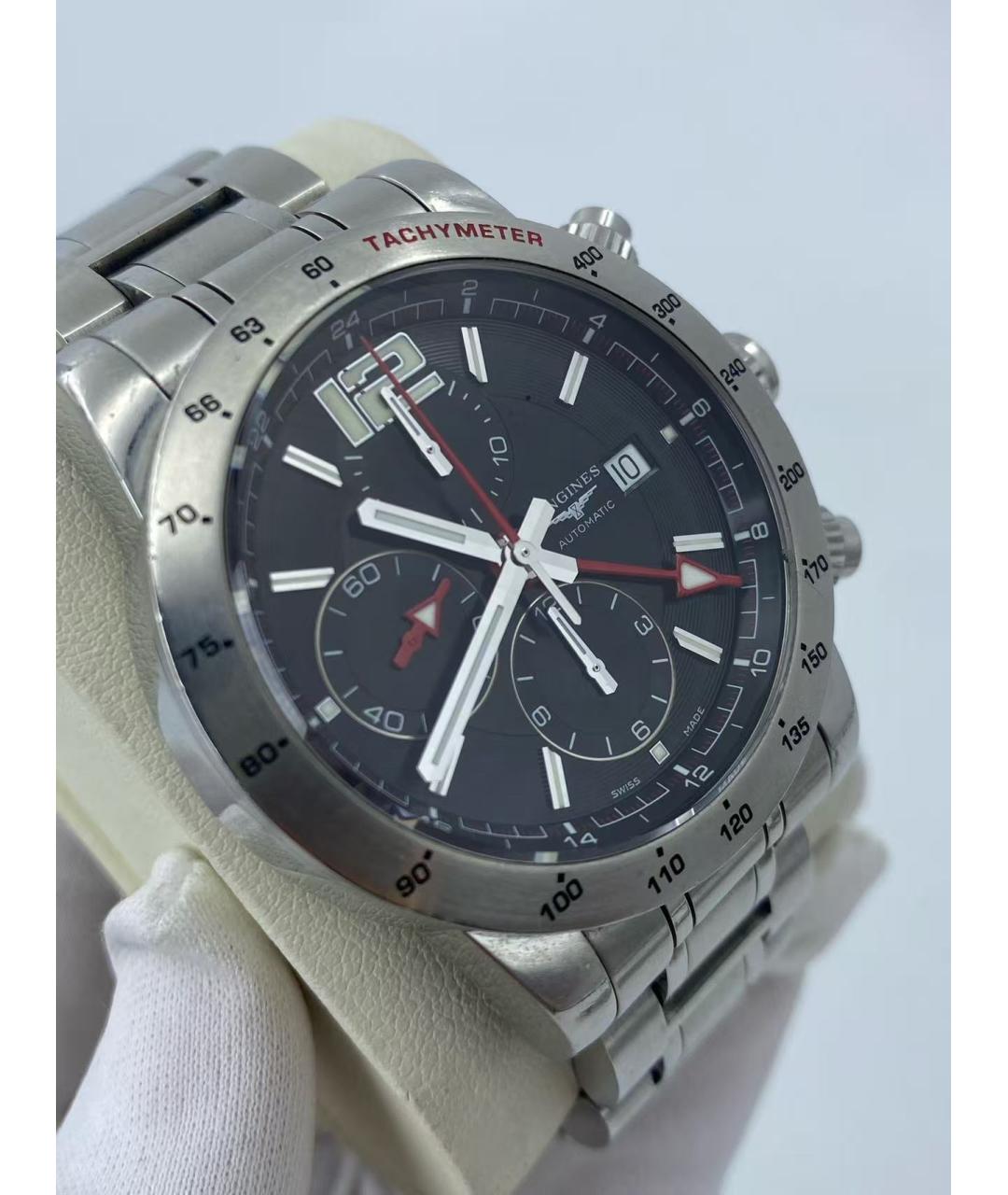 LONGINES Серебряные часы, фото 3