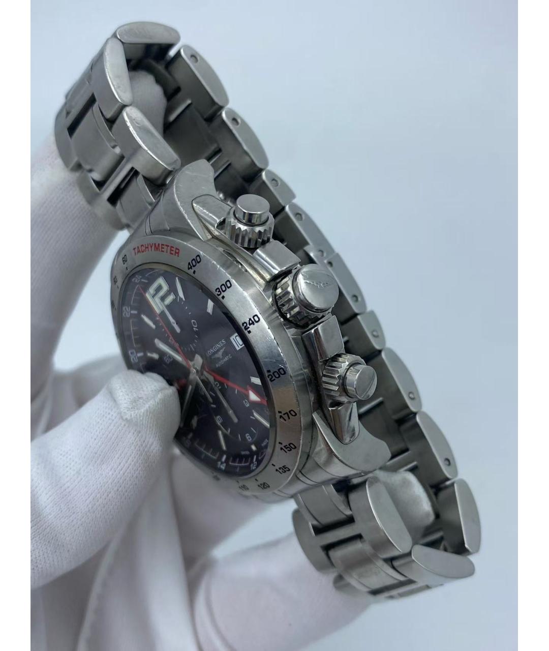 LONGINES Серебряные часы, фото 6