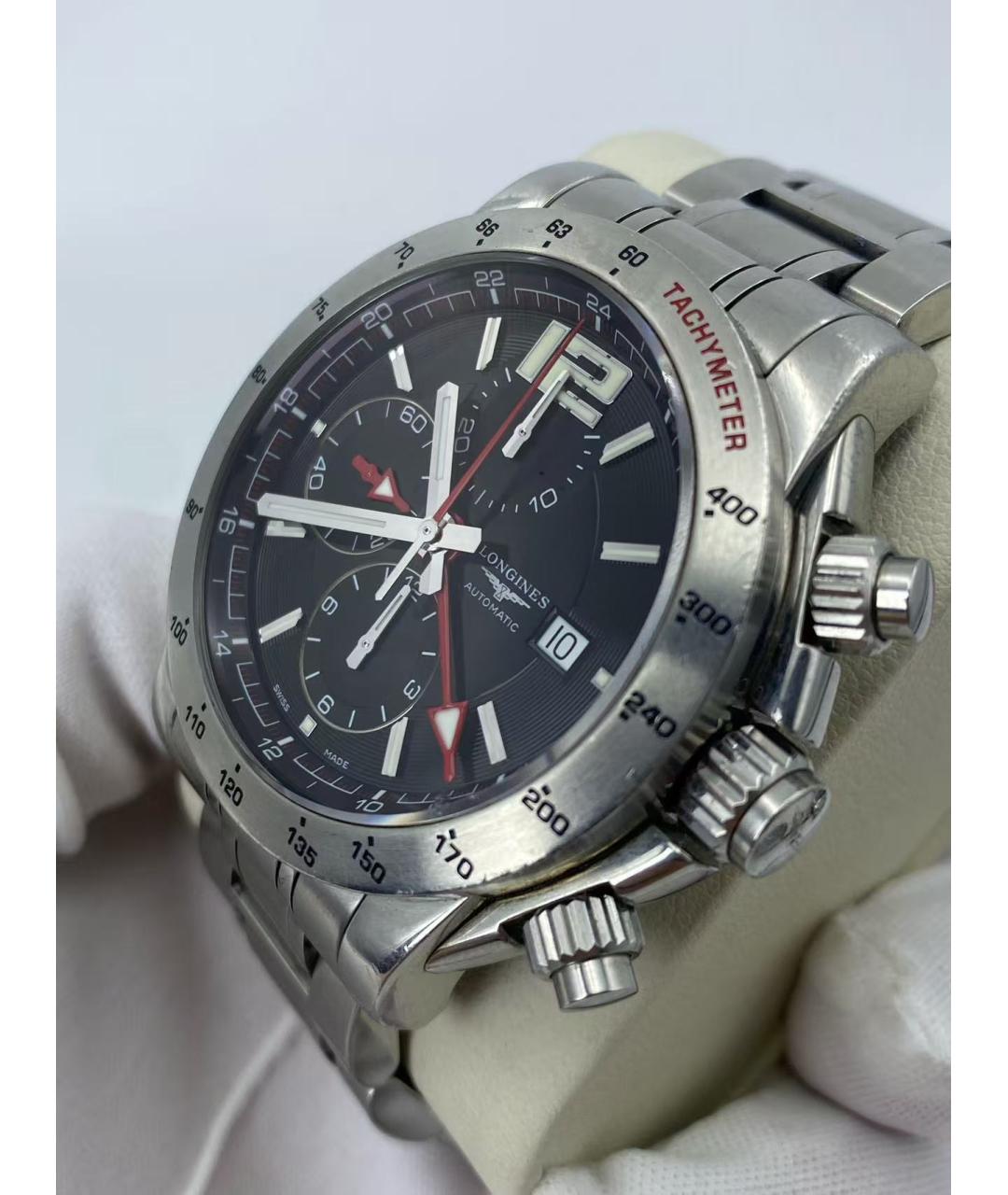 LONGINES Серебряные часы, фото 4