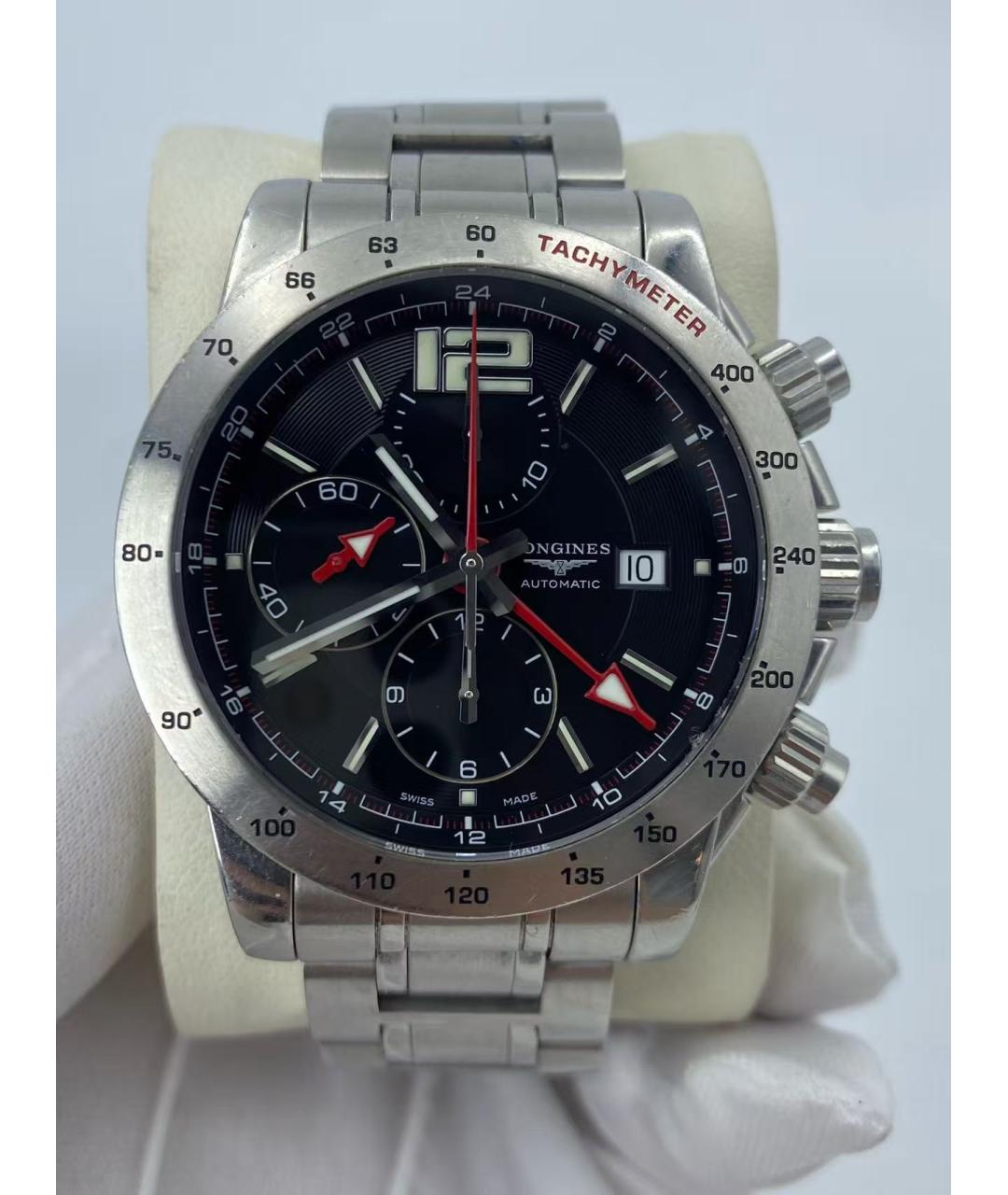 LONGINES Серебряные часы, фото 2