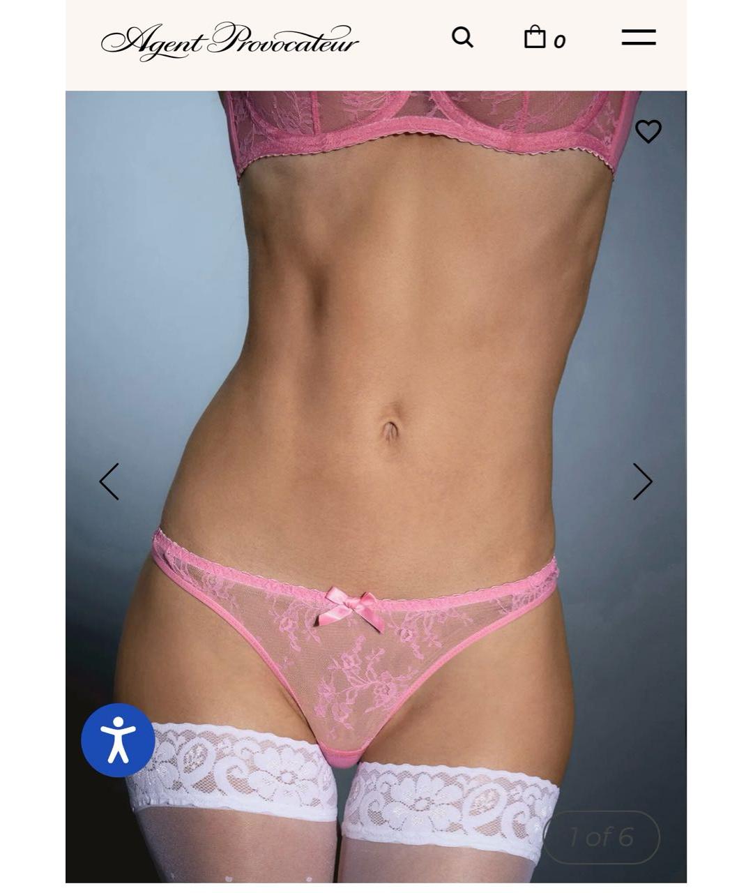 AGENT PROVOCATEUR Розовый комплекты, фото 7