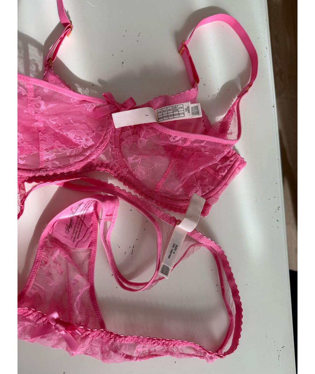 AGENT PROVOCATEUR Розовый комплекты, фото 3
