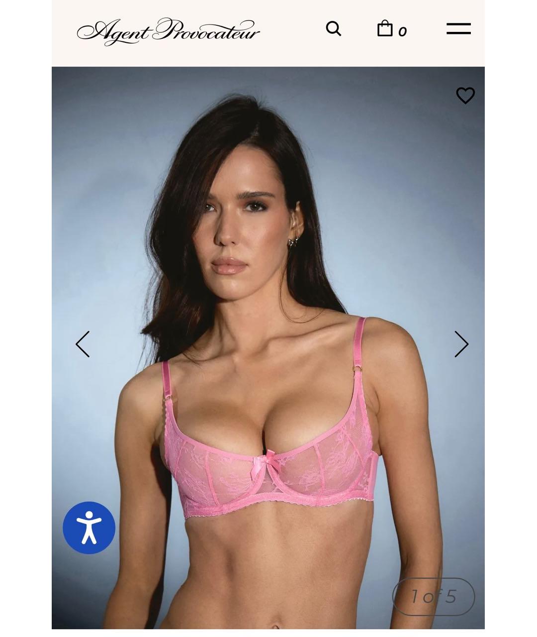 AGENT PROVOCATEUR Розовый комплекты, фото 6