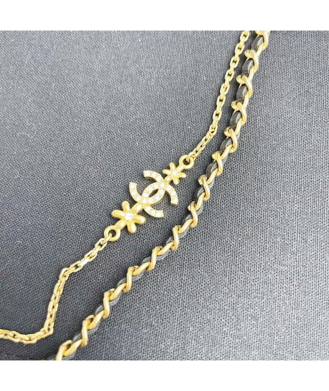 CHANEL Золотое колье, фото 3