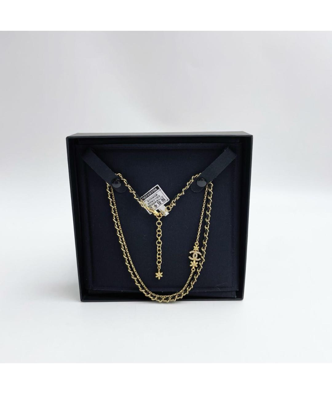 CHANEL Золотое колье, фото 5