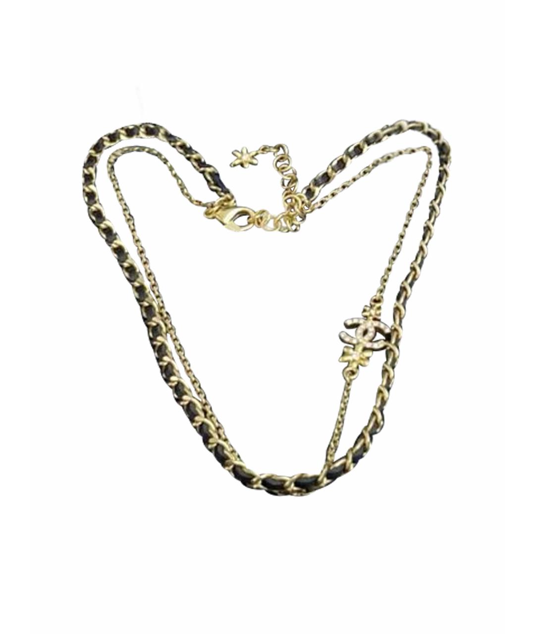 CHANEL Золотое колье, фото 1
