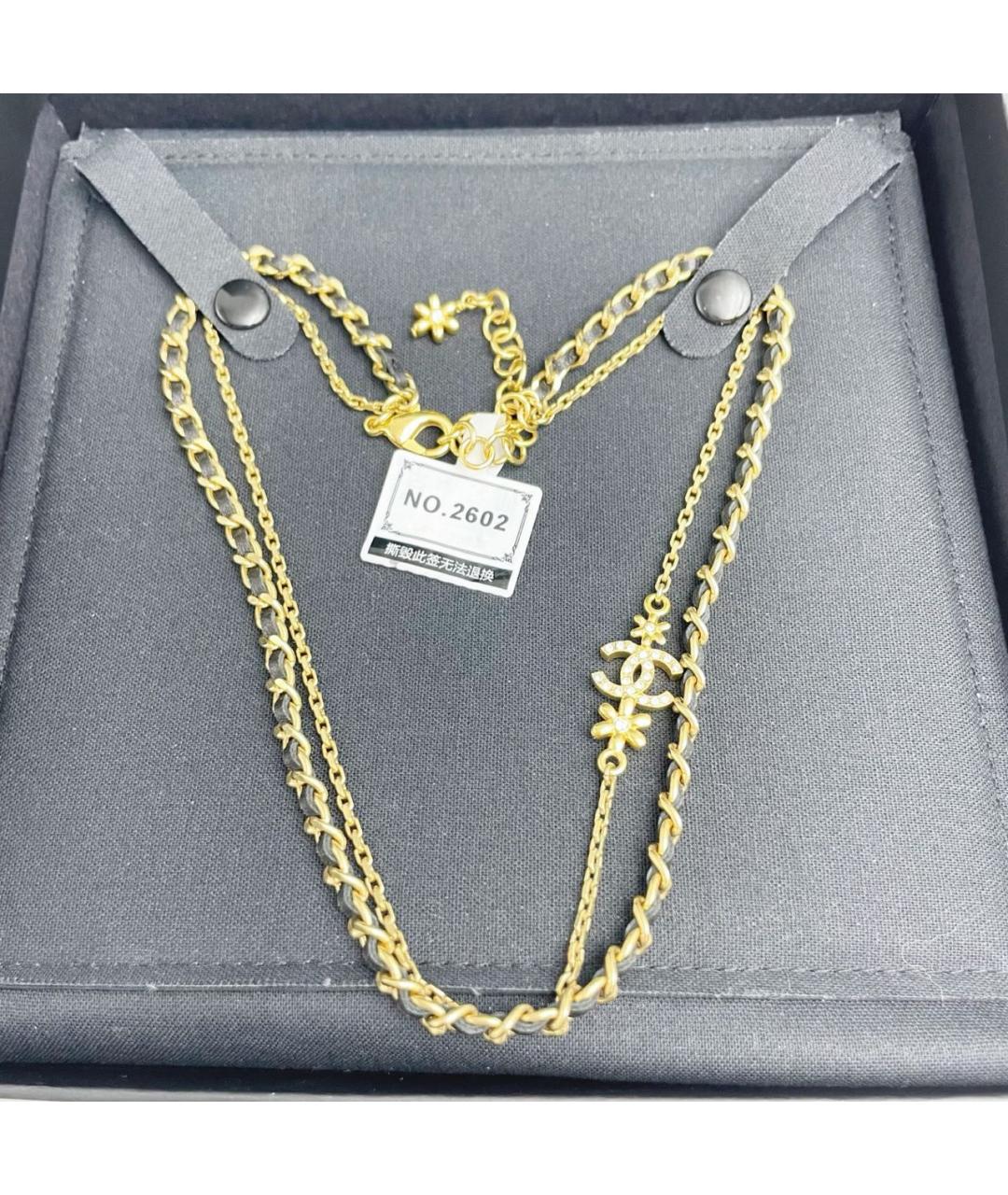 CHANEL Золотое колье, фото 2