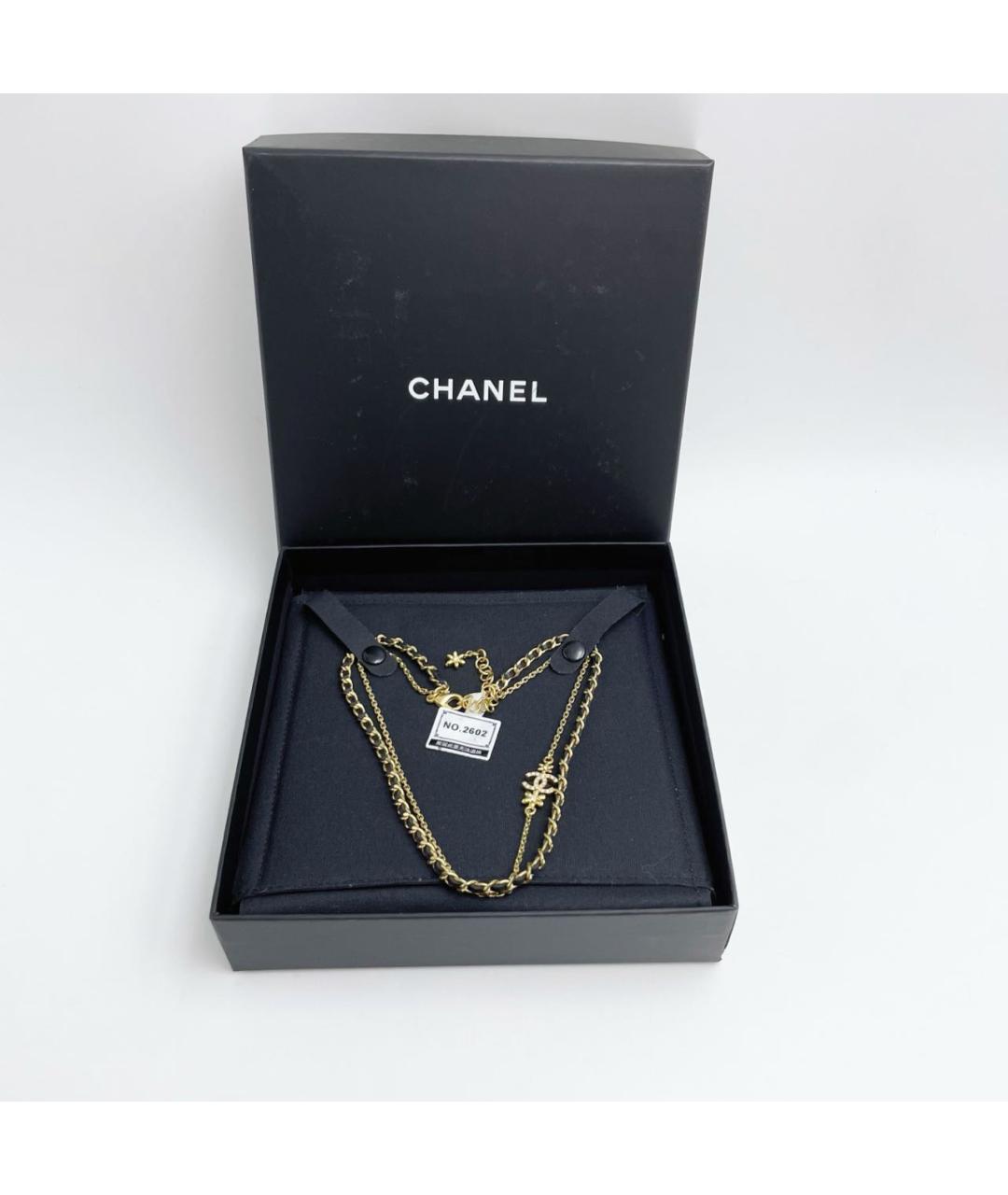 CHANEL Золотое колье, фото 6