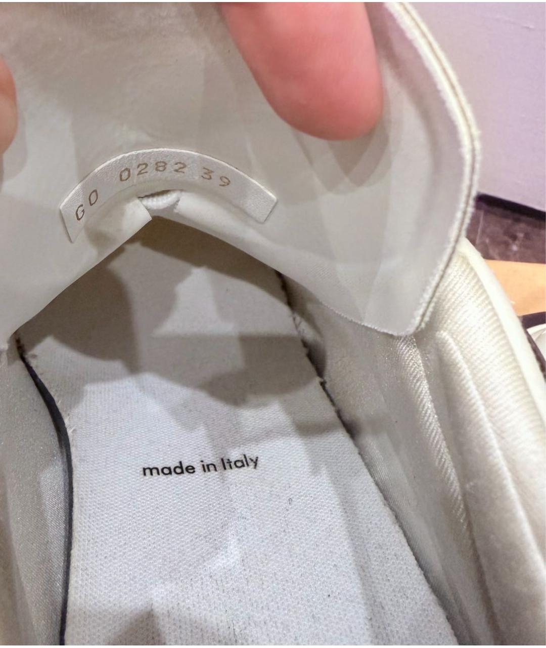 LOUIS VUITTON Белые кроссовки, фото 7