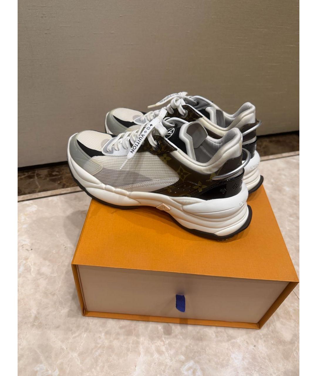 LOUIS VUITTON Белые кроссовки, фото 8
