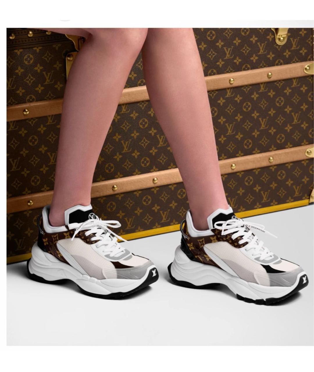 LOUIS VUITTON Белые кроссовки, фото 6