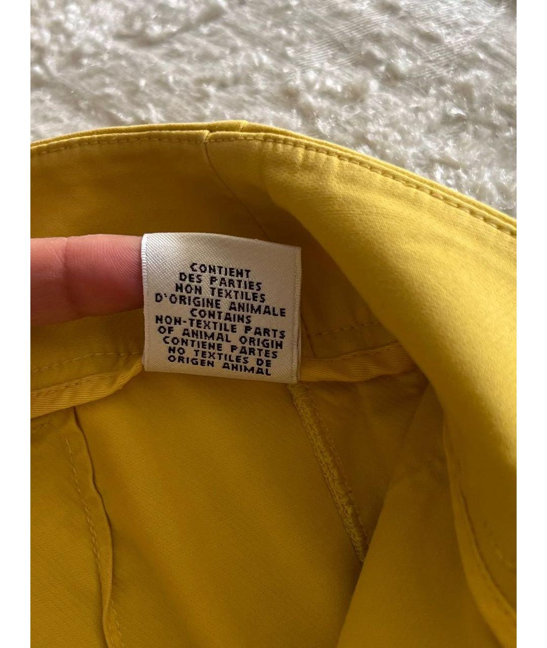 HERMES Желтые шорты, фото 7