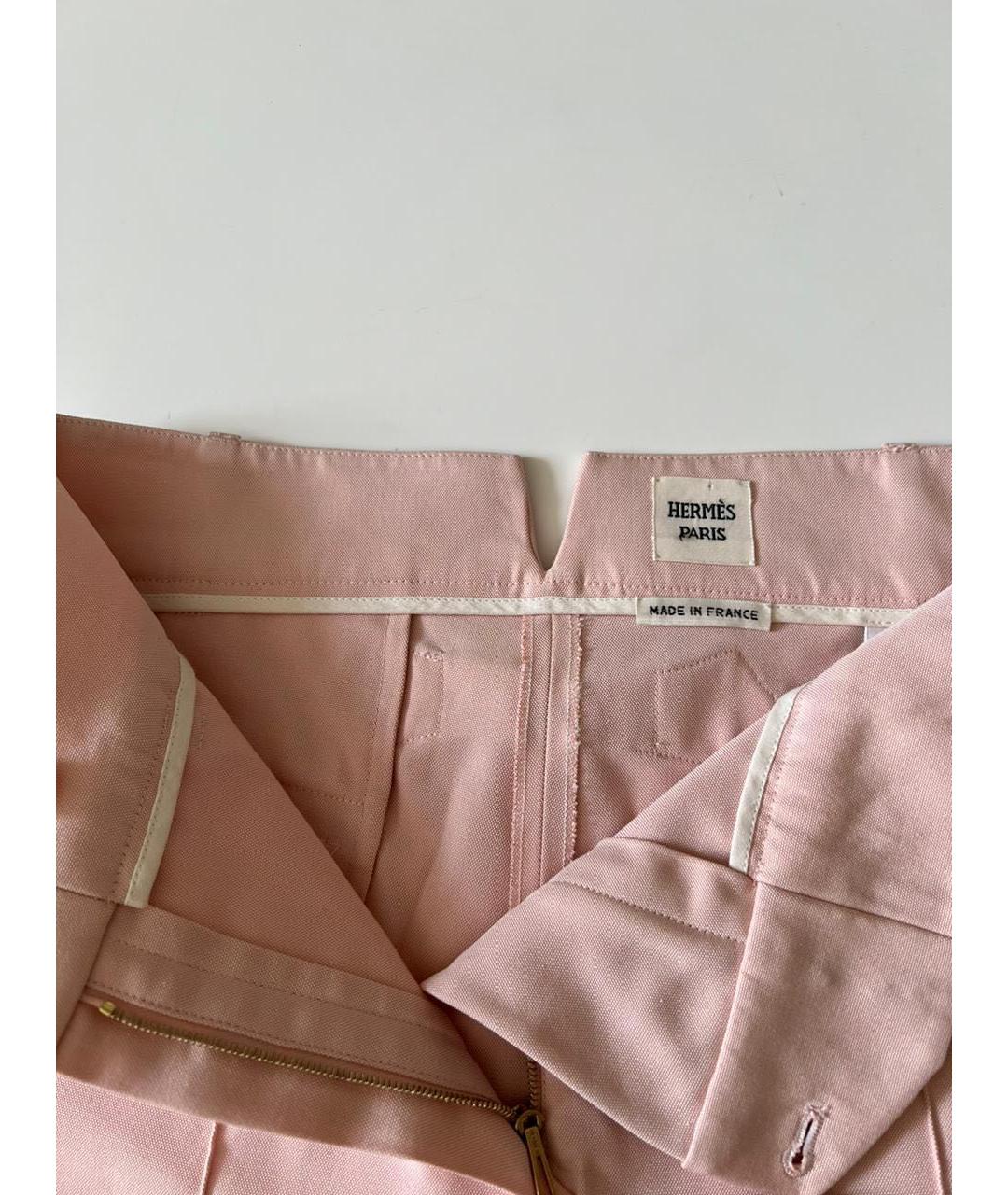 HERMES Коралловые шорты, фото 3