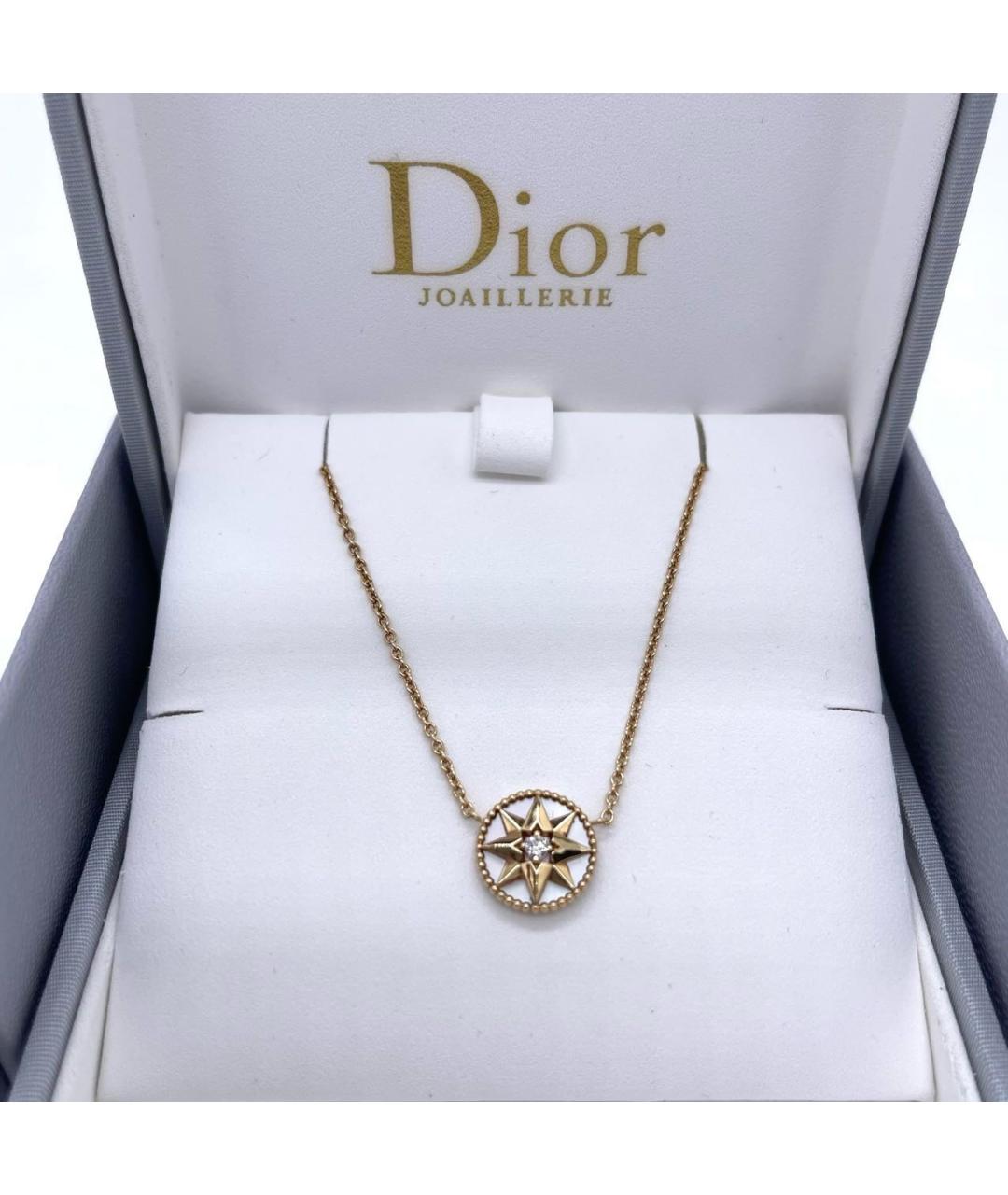 CHRISTIAN DIOR Золотое колье, фото 2