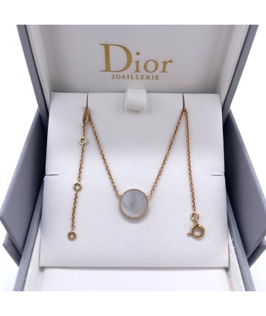 CHRISTIAN DIOR Золотое колье, фото 5