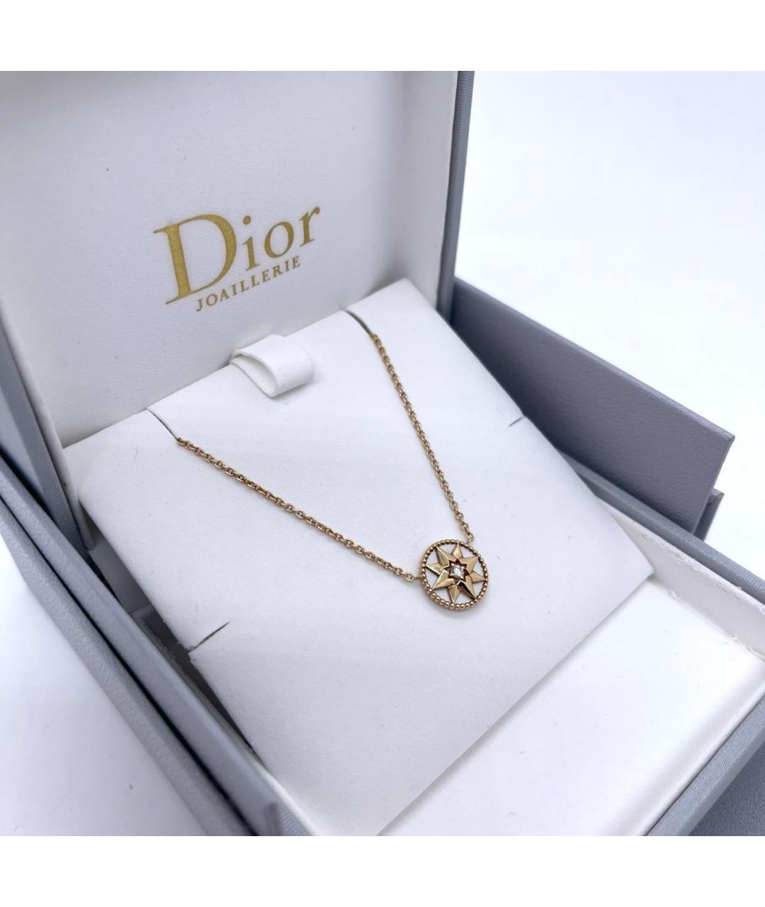 CHRISTIAN DIOR Золотое колье, фото 3