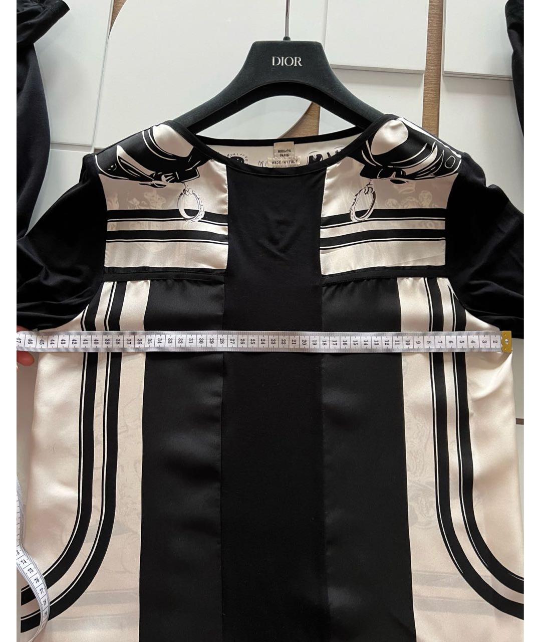 HERMES Шелковая блузы, фото 5